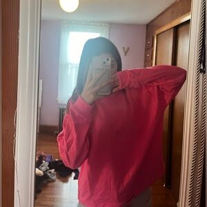 No Boundaries Bright Pink Sweatshirt